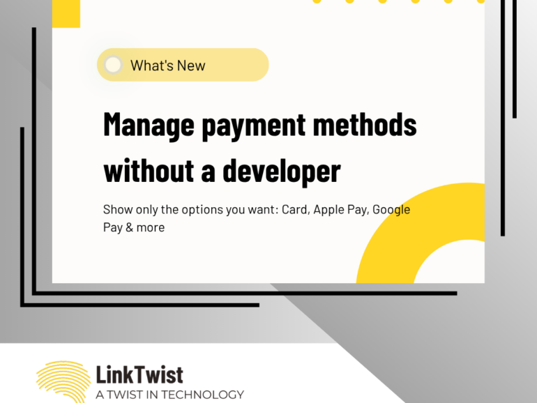 New on LinkTwist — Smarter Payment Display & Control